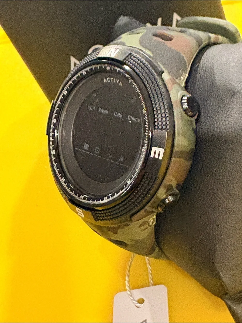 Activa Men's Digital Sport Watch - Camouflage/Black